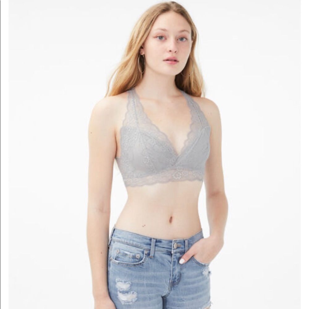LACE RACERBACK BRALETTE